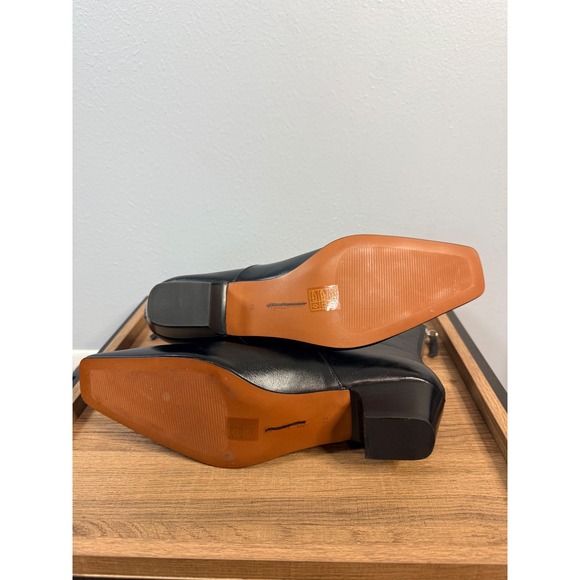 Madewell The Lexie Ankle Boot True Black Size 10 - Picture 7 of 10